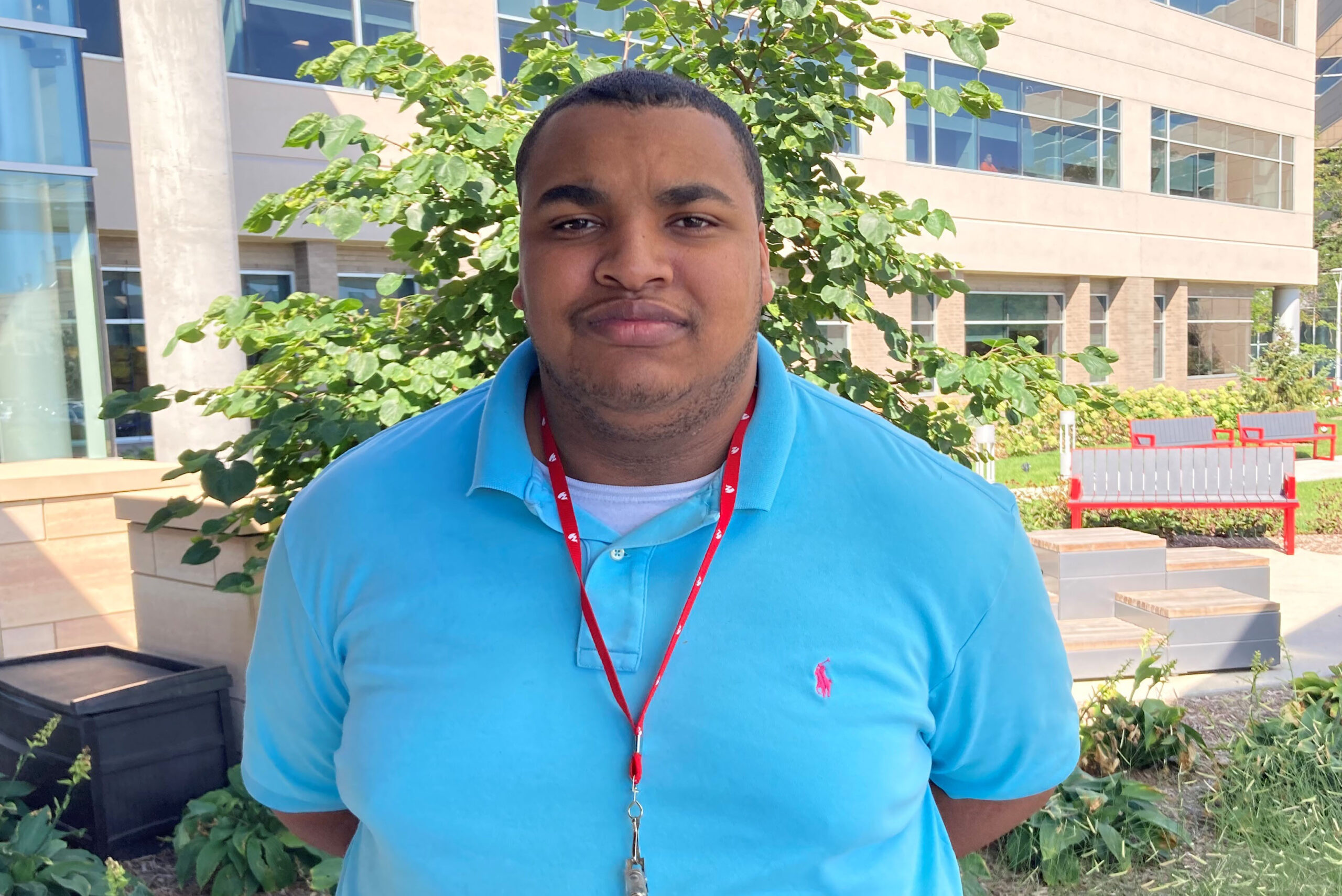 Hankins is grateful for his volunteer opportunity at MMI Newsroom