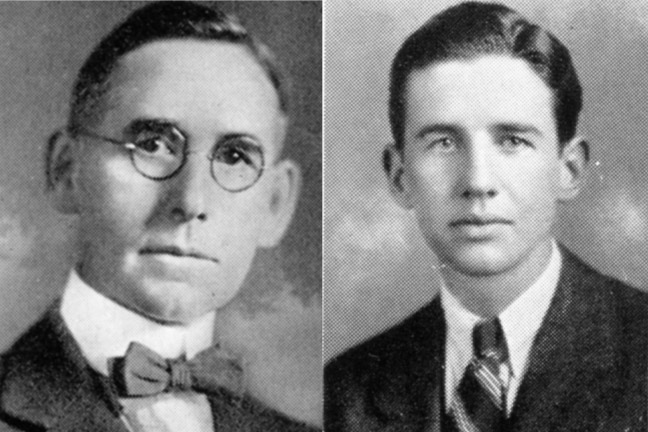 George Alexander Young Sr&period; and Richard Hart Young