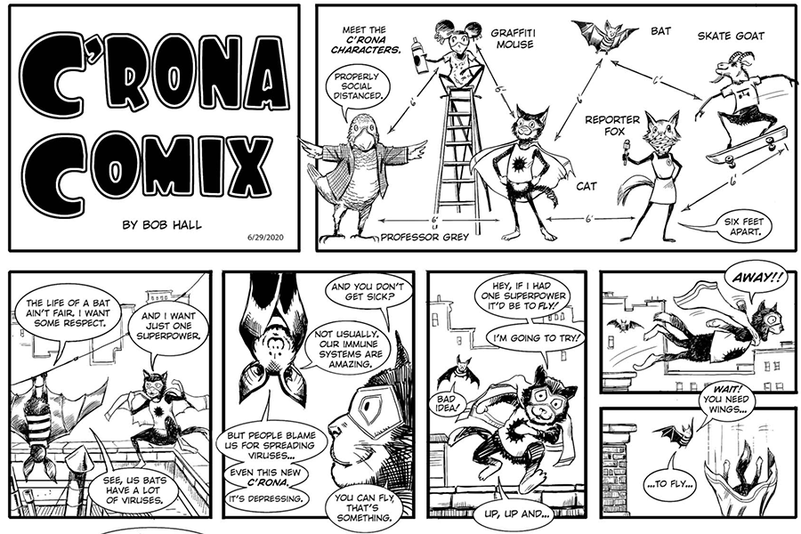 C’RONA COMIX was created by the National Science Foundation to help youth understand the COVID-19 pandemic.
