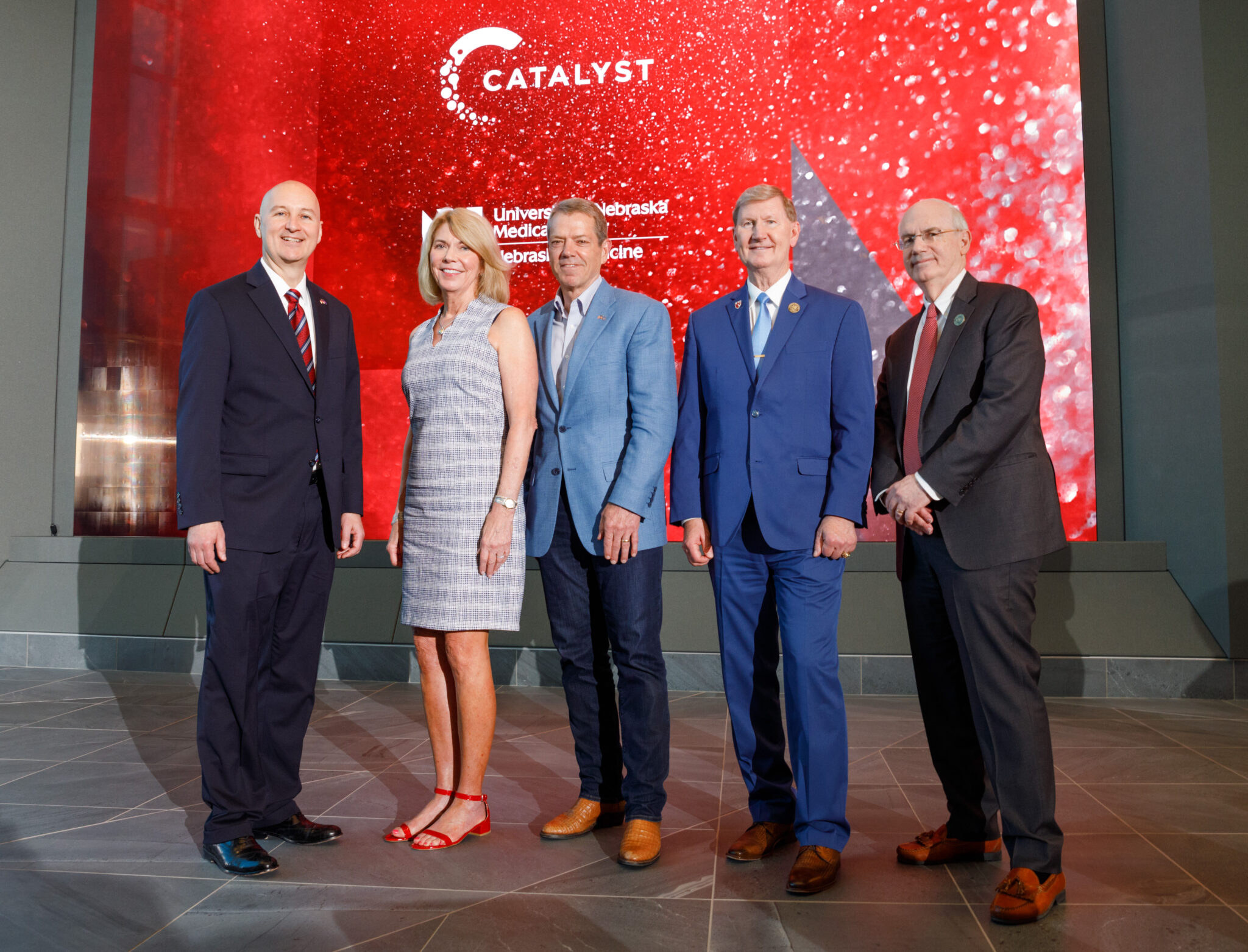 UNMC celebrates groundbreaking of Catalyst Newsroom University of