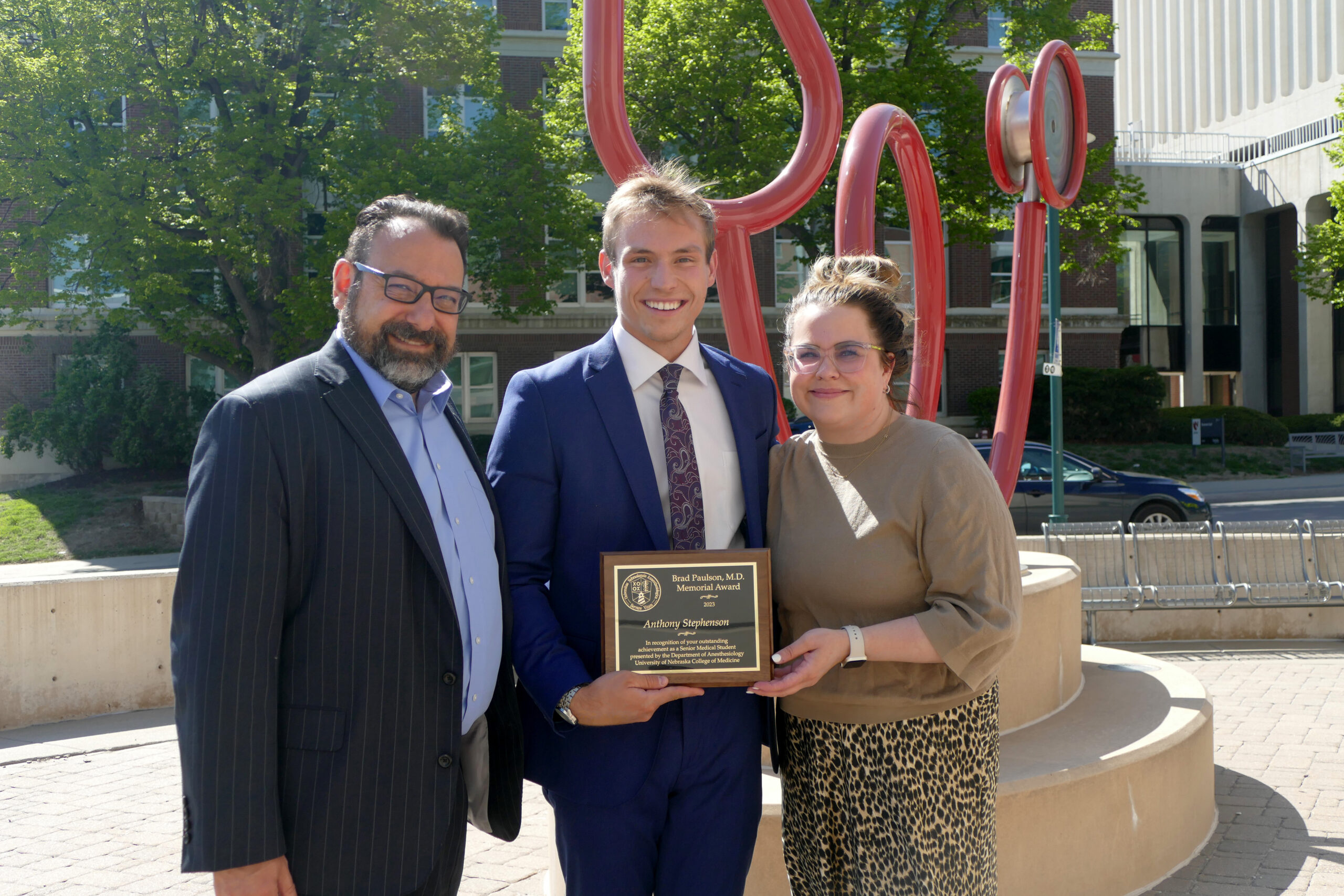 Anthony Stephenson, MD, named Brad Paulson Award recipient Newsroom