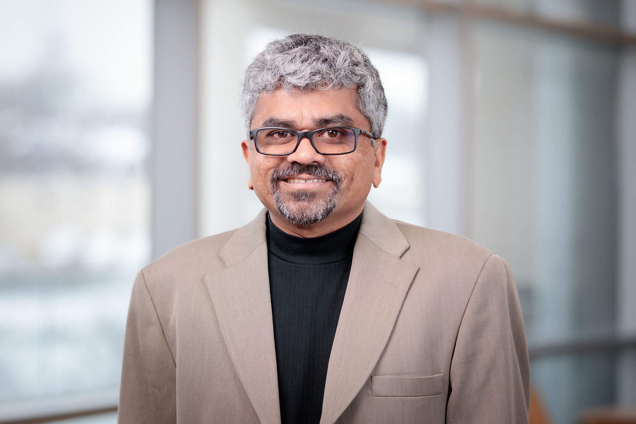 Amar Natarajan&comma; PhD&comma; new president of the UNMC Faculty Senate