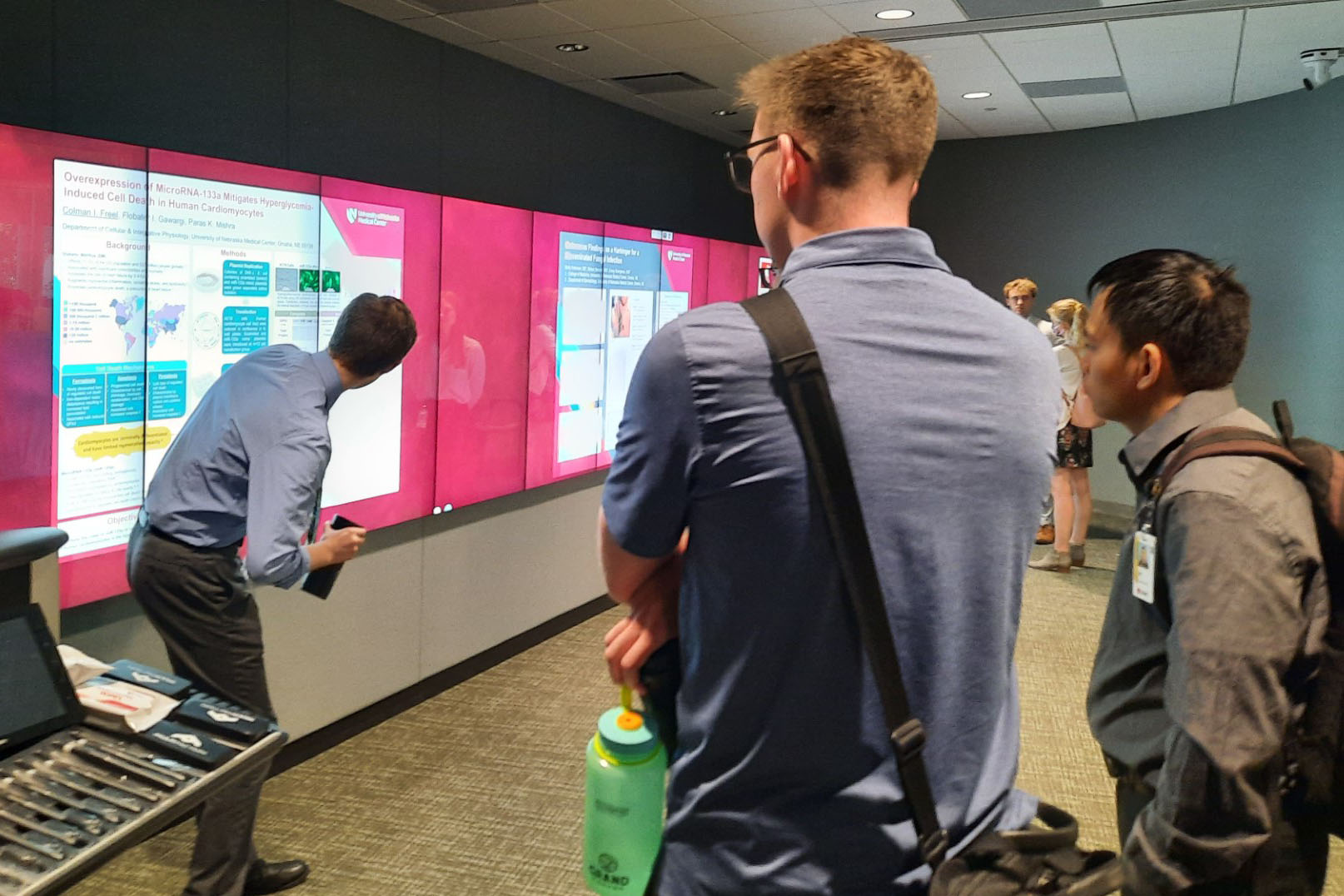 UNMC&apos;s 2023 Medical Student Research Showcase&comma; held Thursday at the Davis Global Center&period;