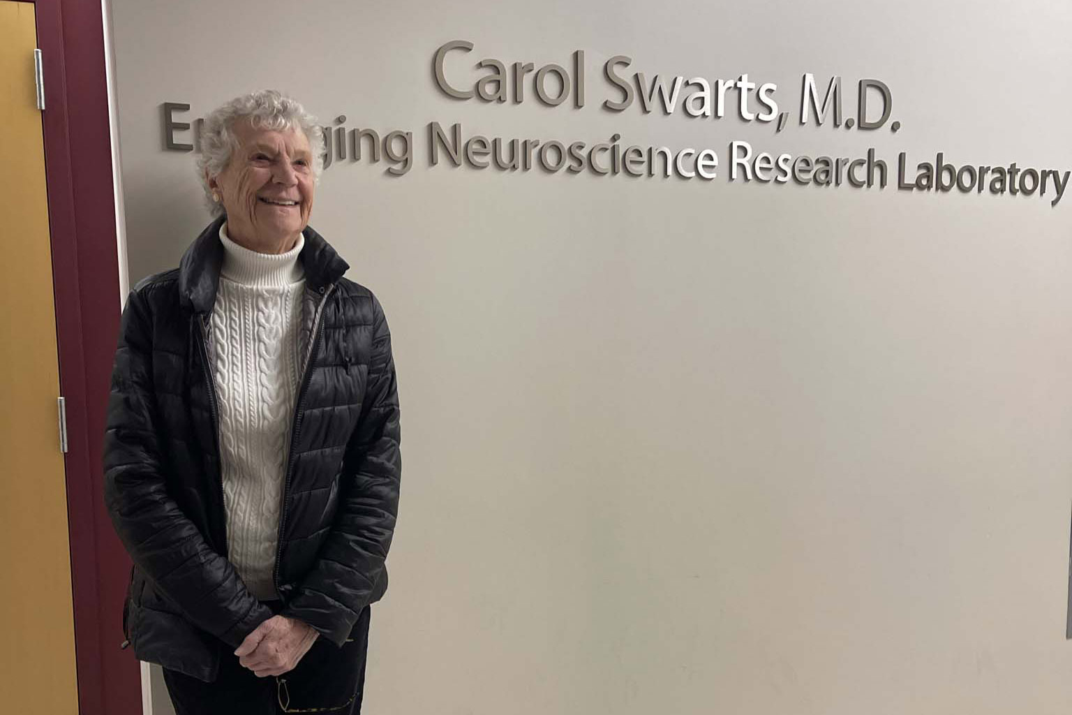 Celebrating Carol Swarts, MD, at 90th birthday party