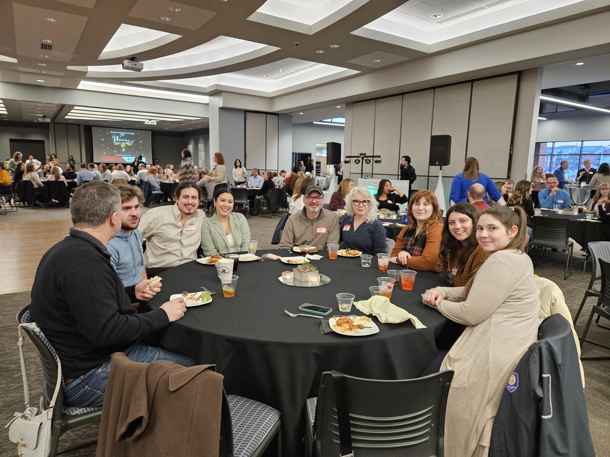 Guests mingle during MMI&apos;s annual Celebration of Excellence held Feb&period; 16 at the Scott Conference Center&period;