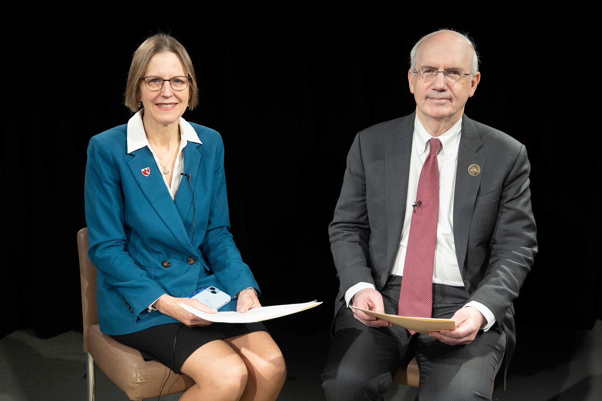 Joann Sweasy&comma; PhD&comma; director of the Fred & Pamela Buffett Cancer Center and Eppley Institute for Research in Cancer and Allied Diseases&comma; joins UNMC Chancellor Jeffrey P&period; Gold&comma; MD&comma; in his latest &OpenCurlyDoubleQuote;Health Care Heart to Heart” podcast episode&period;