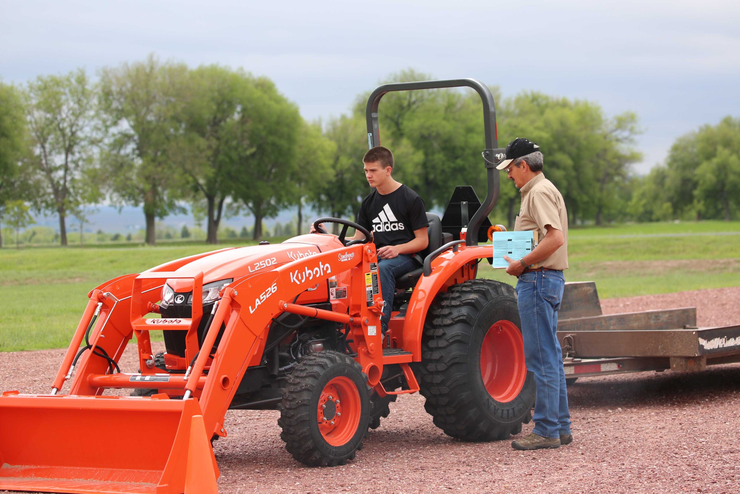 Certification received through this course grants an exemption to the law allowing 14- and 15-year-olds to drive a tractor and to do field work with certain mechanized equipment&period;