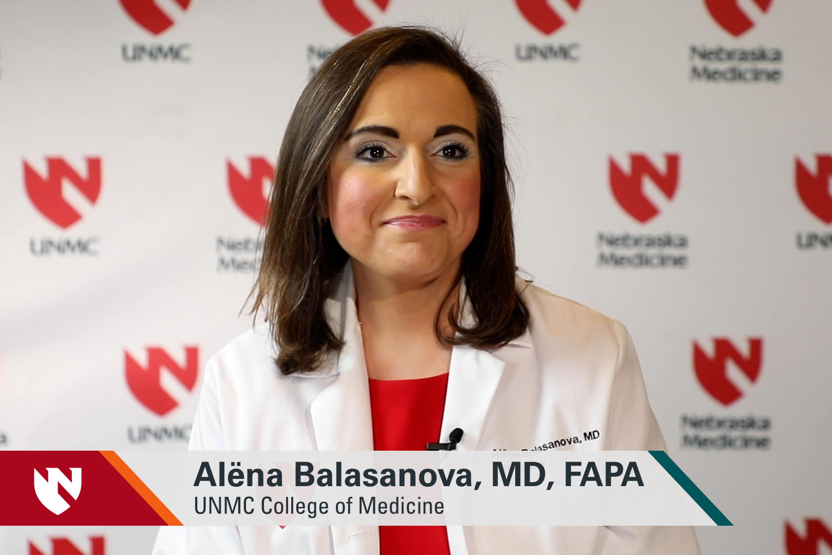 ASK UNMC! Alëna Balasanova, MD, FAPA, UNMC College of Medicine