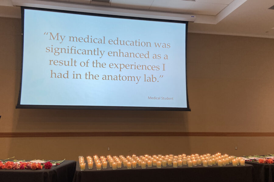 Anatomical donor program honors loved ones at memorial service