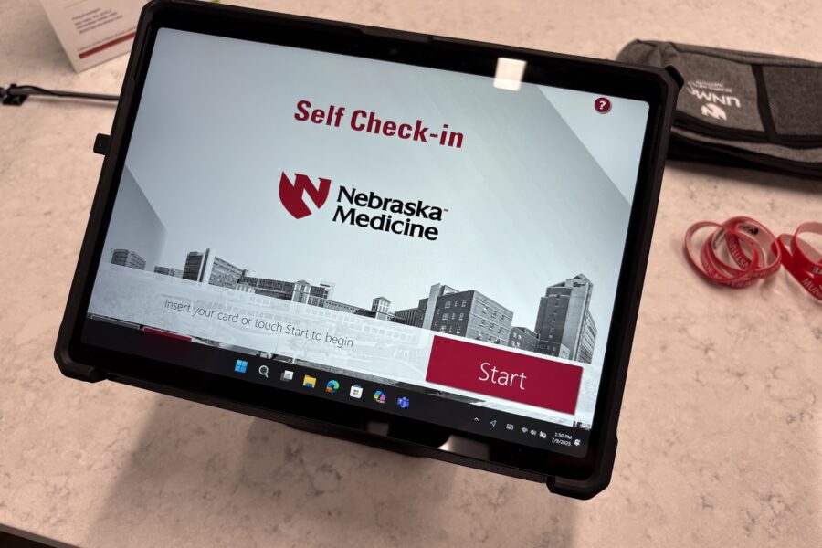 New self-serve patient check-in at Munroe-Meyer Institute