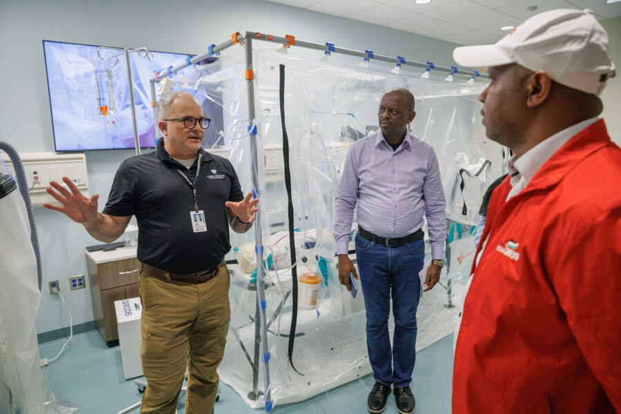 UNMC hosts visiting health delegation from Kenya
