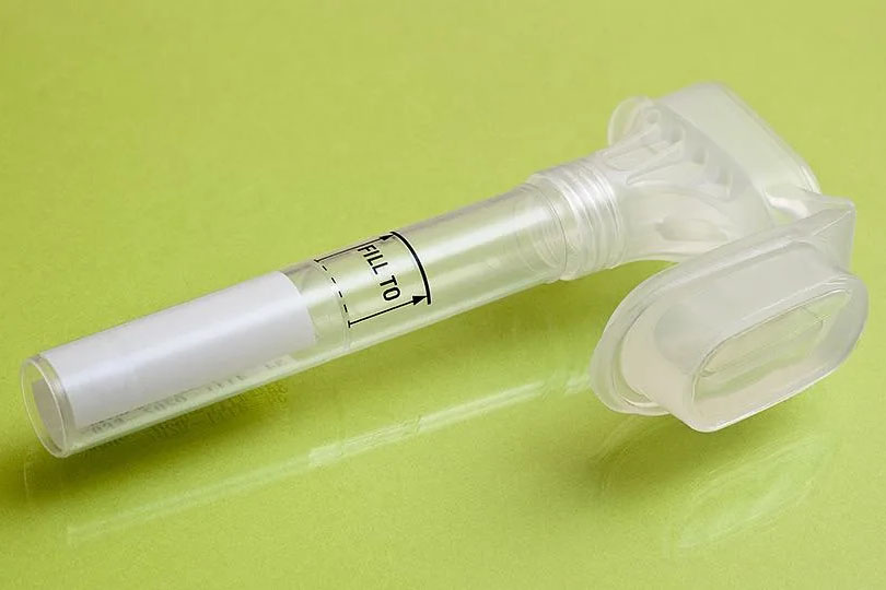 A collection vial