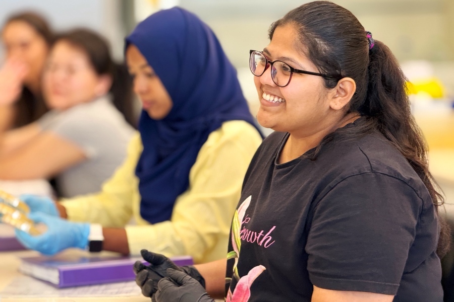 The workshop, "Essentials of Staphylococcal Genetics and Metabolism," employs a mixture of classroom lectures and lab work to provide an advanced understanding of the techniques commonly used by the staphylococcal research community.