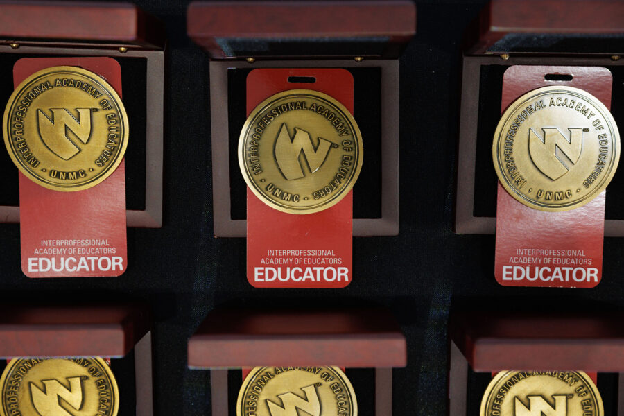 Interprofessional Academy of Educators medallions