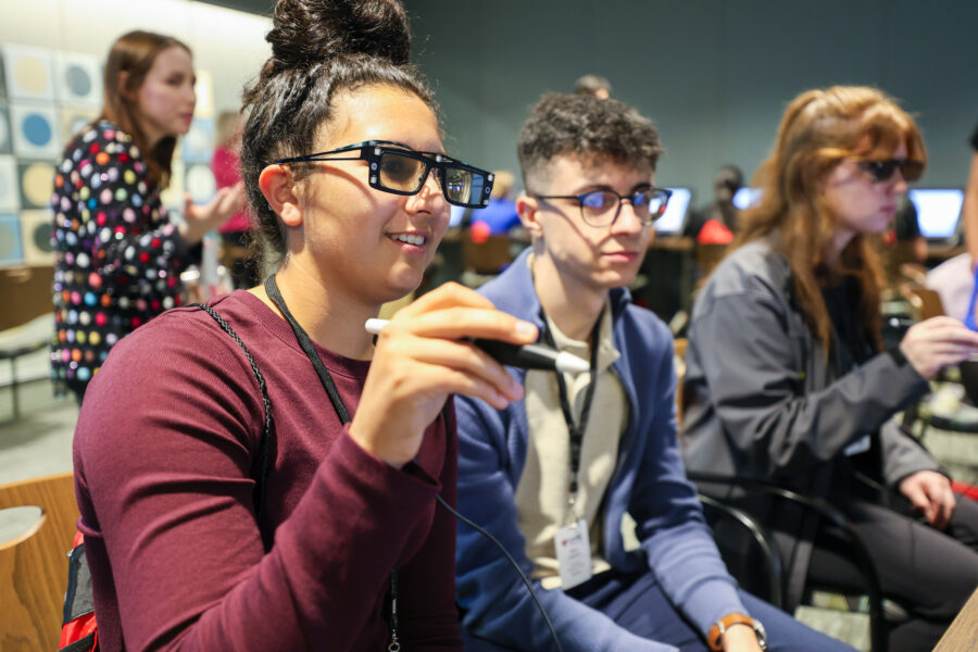 Pathways students see a glimpse of their UNMC futures