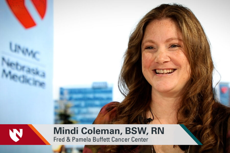 Mindi Coleman&comma; Fred & Pamela Buffett Cancer Center