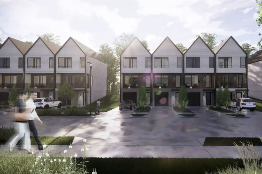 Computer image of the project