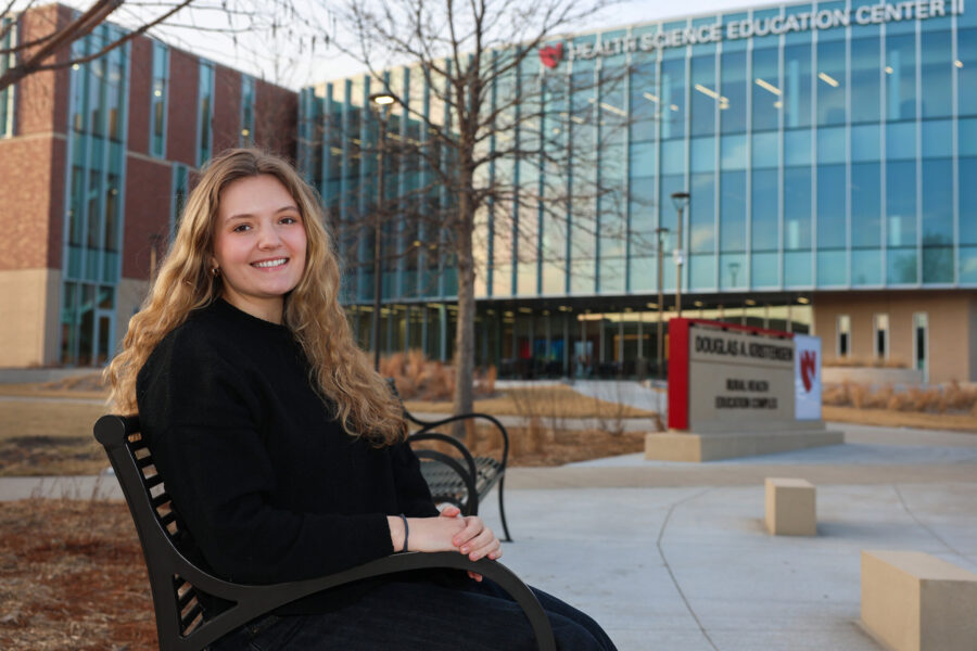 Avery Lowther is a freshman pre-medical student at UNK&comma; where she&rsquo;s part of the Kearney Health Opportunities Program&period;