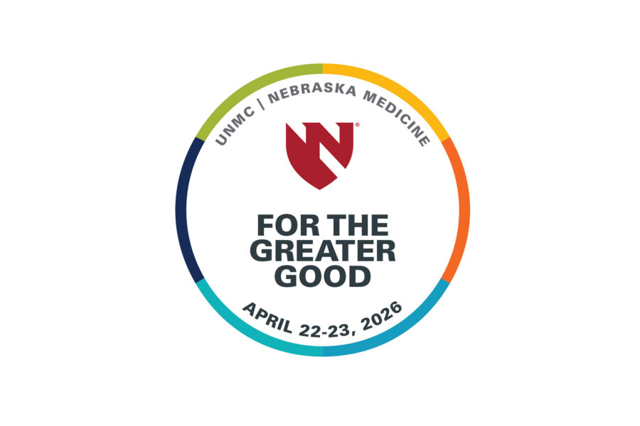 Logo with the words UNMC / Nebraska Medicine For the Greater Good April 22-23, 2026