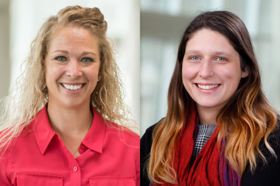 Katie Penas and Ellen Kerns&comma; PhD