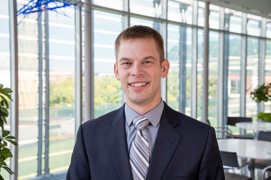 Brandon Drozd&comma; director of the Great Plains Leadership Institute