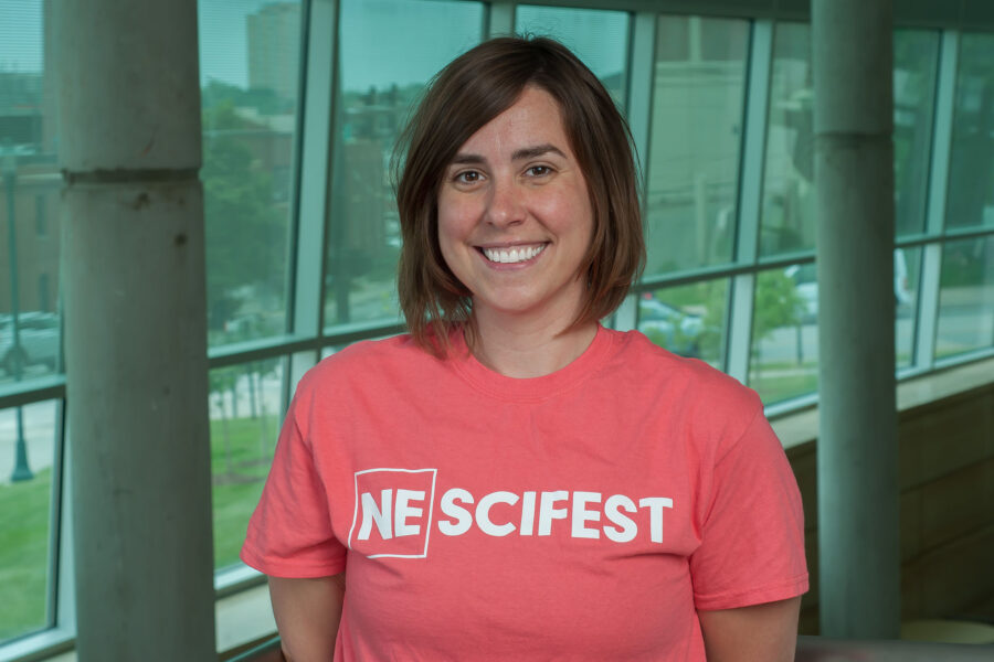 Professional headshot of Kacie Baum, senior manager for events and community engagement, UNMC Strategic Communications