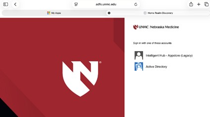 Log-in screen example for personal desktop/laptop computers 