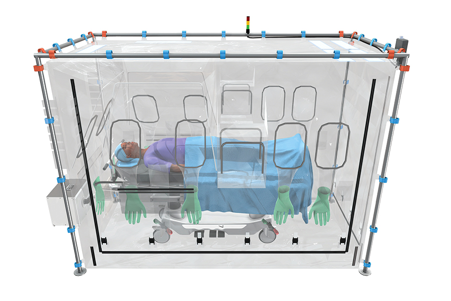 Carecube ISTARI is an FDA-approved isolation unit built for rapid deployment wherever care is needed.