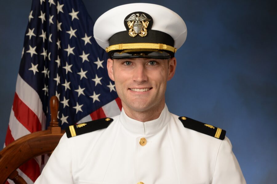 Lt&period; Preston MacDonald&comma; DDS&comma; is looking forward to being "part of something bigger" as a Navy dentist&period;
