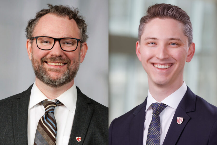 Andrew Robertson and James Geiger