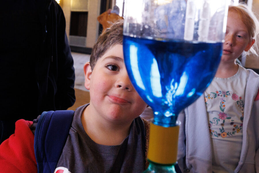 More than 800 people attended the science expo at The Durham Museum on April 18 as part of the Nebraska Science Festival&period;