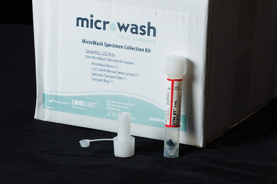 A MicroWash Specimen Collection Kit