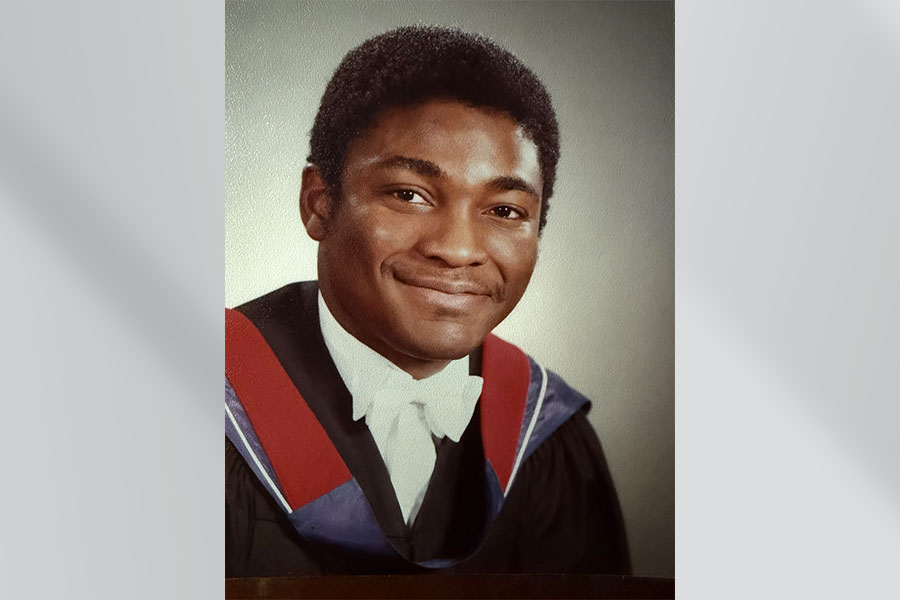Herbert Oladele Davies in his medical school portrait