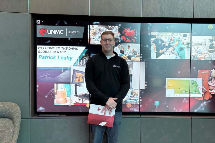 Candidate Patrick Leahy toured UNMC on July 22&period;