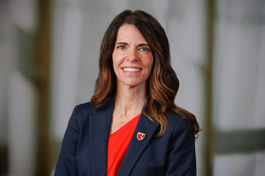 Tammy Webster&comma; PhD&comma; dean of the UNMC College of Allied Health Professions