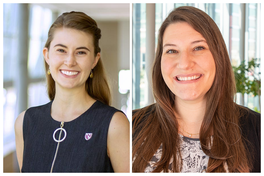 From left&colon; Mariah Kay Jackson&comma; PhD&comma; MMN&comma; RDN&comma; LMNT&semi; Dana Verhoeven&comma; PhD