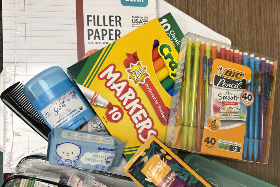 School supplies were tailored to different grade levels&period;