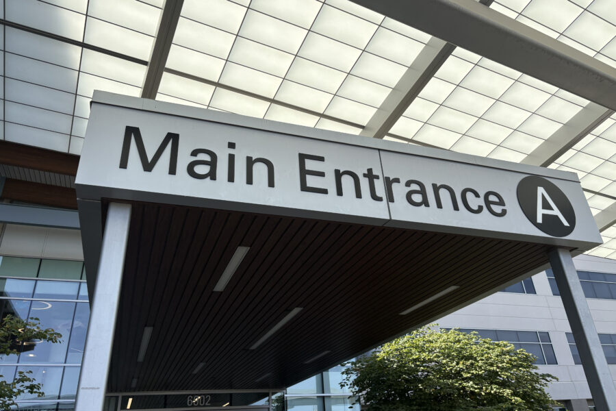 New signage was installed at MMI's entrances to help guests navigate the building&period;