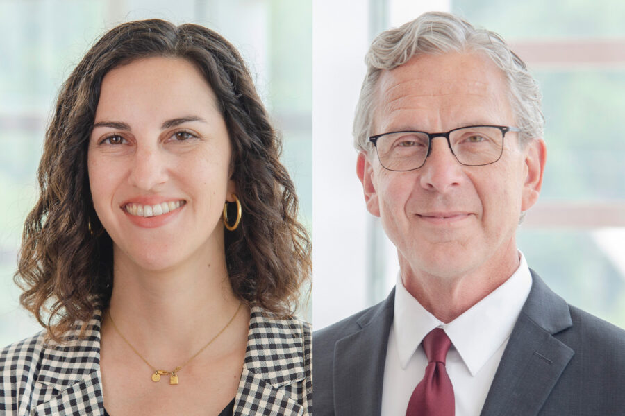 Sara Zachman&comma; MD&comma; and Ken Zoucha&comma; MD