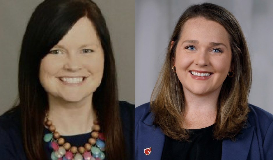 Rita Laughlin and Kelly Blecha