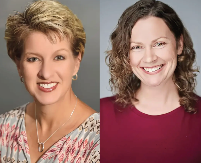 Peggy Reisher and Renee Brandenburg