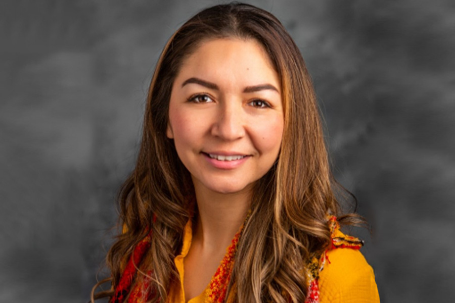 Yesenia Valenzuela poses for a headshot