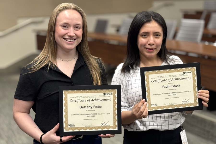 Brittany Rabe and Ridhi Bhola