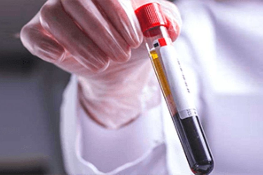 blood in tube