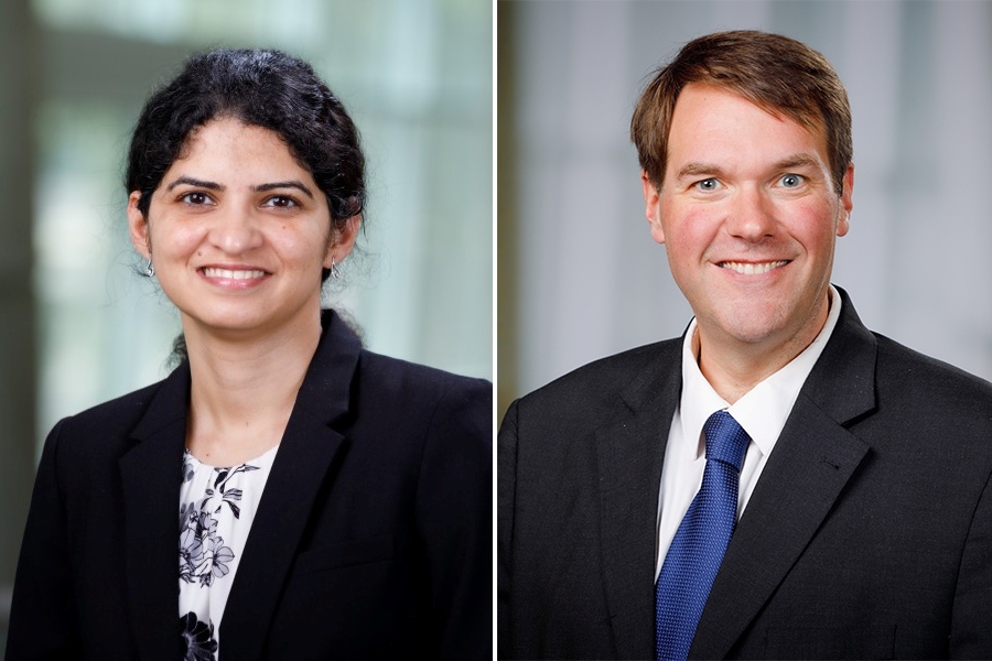 Drs. Neha Gupta and Geoffrey Talmon