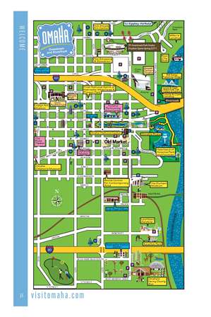 Downtown Omaha Map
