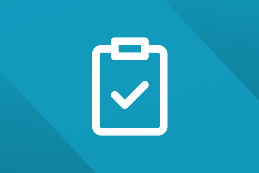 clipboard with checkmark graphic to symbolize auditing