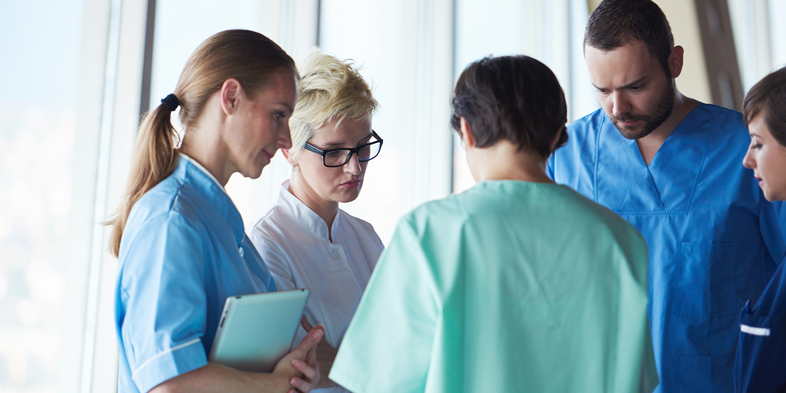 Healthcare team in hospital