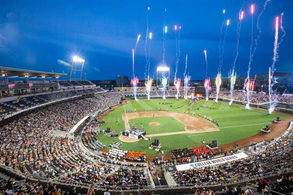 College World Series stadium