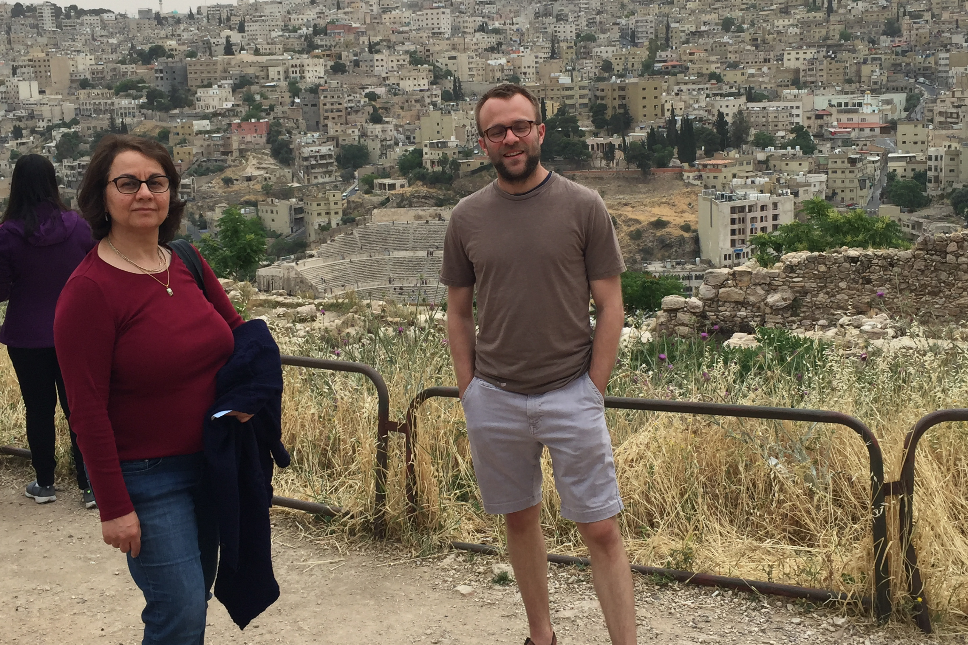 Dr. Nasir and resident in Jordan